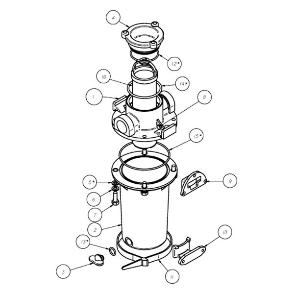 Groco® ARG-1250-S - ARG Series 5.8