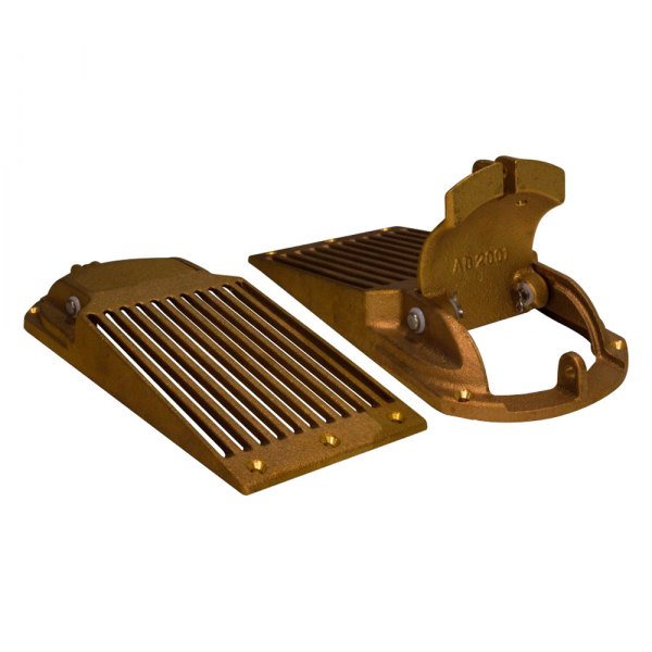 Groco® - 6" W x 15.38"L Bronze Slotted Pick-Up Strainer