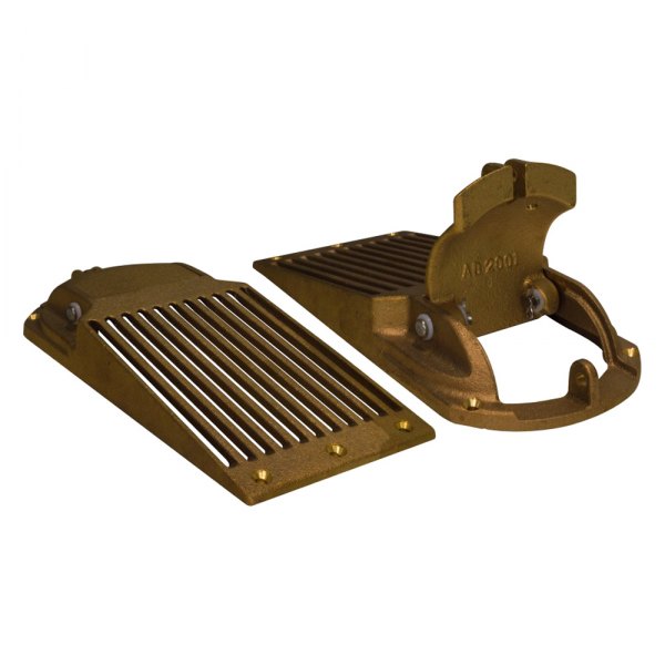 Groco® - 3.38"L x 7" W Bronze Slotted Pick-Up Strainer
