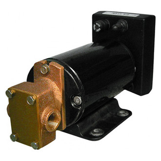 Groco® - 12 V 180 GPH Electric Positive Displacement Reversing Gear Utility Pump