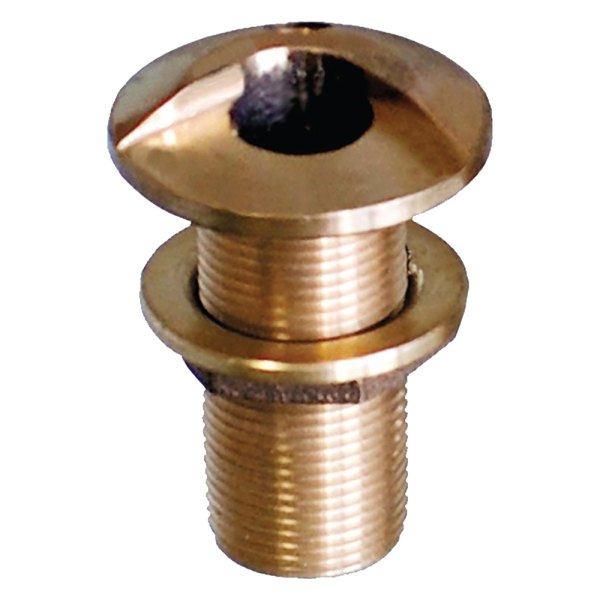 Groco® - 4" Hole Bronze Combo High Speed Pickup Thru-Hull Fitting for 4" NPS Pipe with Nut