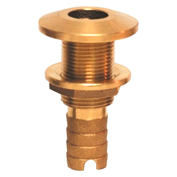 Groco® - HTH Series 1" Hole Bronze Thru-Hull Fitting for 1" D Hose