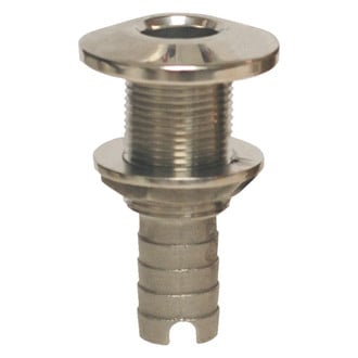 Groco® - HTH Series 2" Hole Stainless Steel Thru-Hull Fitting for 2" D Hose