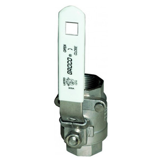 Groco® - IBV-Series 3/8" NPT(F) Stainless Steel Inline Valve