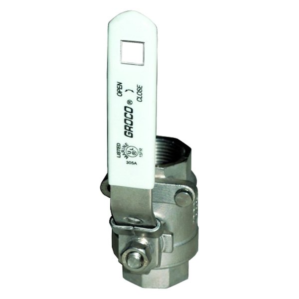 Groco® - IBV-Series 1-1/4" NPT(F) Stainless Steel Inline Valve