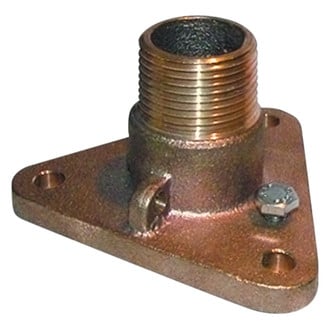 Groco® IBVF-1000 - 1" NPS(F) to 1" NPT(M) Bronze Pipe/Pipe Adapter