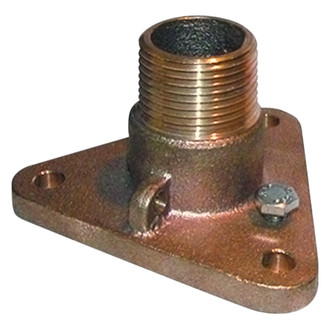 Groco® IBVF-1250 - 1-1/4" BSPP(M) to 1-1/4" BSPP(F) Bronze Pipe/Pipe Adapter