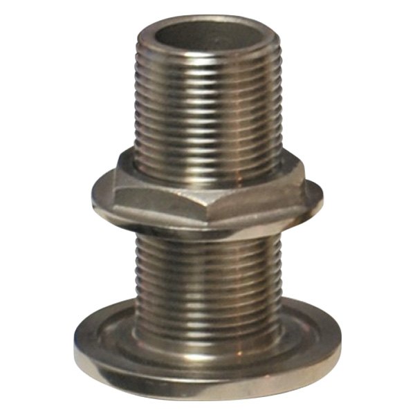 Groco® - TH Series 1-1/4" Hole Stainless Steel Combo Thru-Hull Fitting for 1-1/4" NPS Pipe