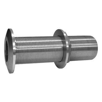 Groco® - THXL Series 2" Hole Stainless Steel Combo XL Thru-Hull Fitting for 2" NPS Pipe