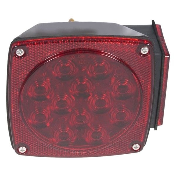 Grote® - Red Square Under 80" LED Submersible Right Side Tail Light