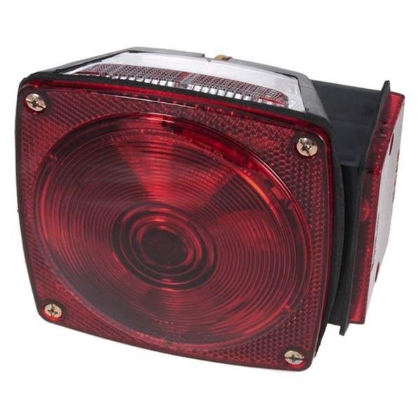 Grote® - Red Square Under 80" Submersible Left Side Tail Light