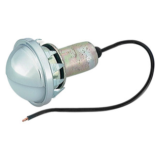 Grote® 60101 - Compact 1.5"D 12V DC White Recessed Screw Mount Incandescent Courtesy Light