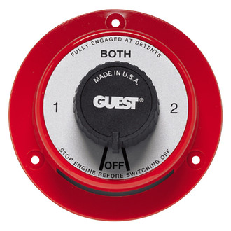 Guest® - Cruiser Series 230 A 4-Way Battery Switch for 6/12/24/36 V Systems