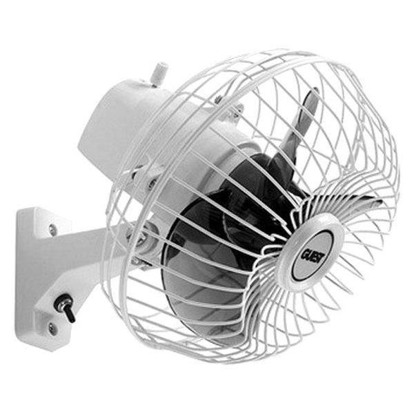 Guest® - 12 V White Oscillating Cabin Fan