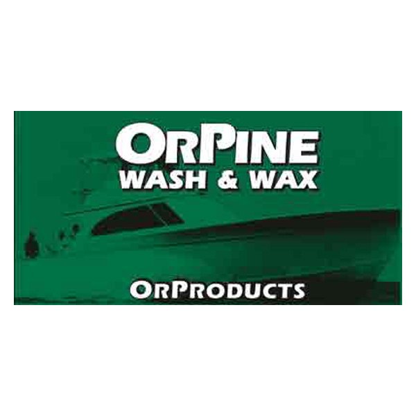 Image may not reflect your exact product!H & M Marine® - OrPine™ 1 qt Wash & Wax