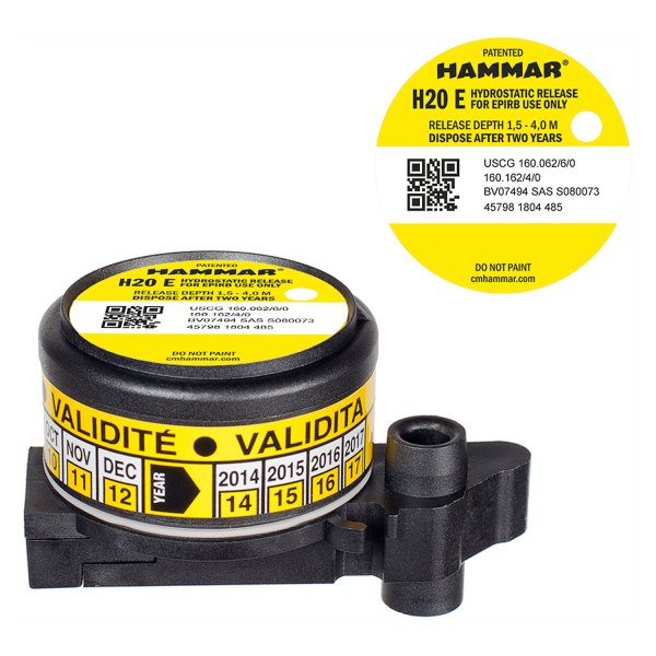 Hammar® - H20E Replacement Hydrostatic Release Unit for EPIRBs