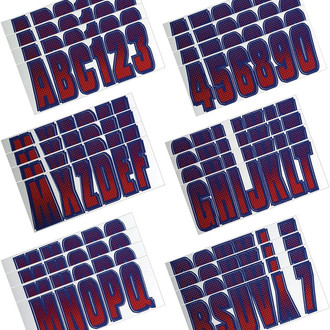 Hardline Products® - Boat Lettering 3" Registration Kit