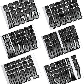 Hardline Products® - Boat Lettering 3" Registration Kit