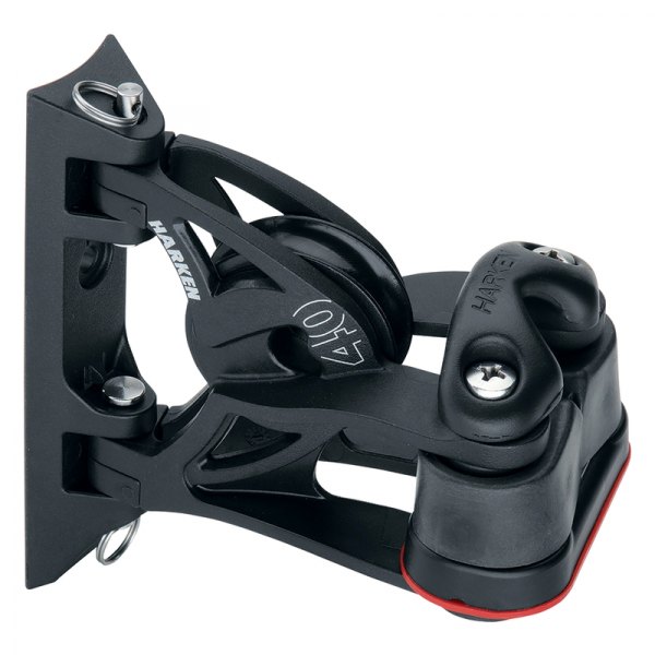 Harken® - Carbo-Cam™ Pivoting Lead Block with Cam Cleat for 3/8" D Lines