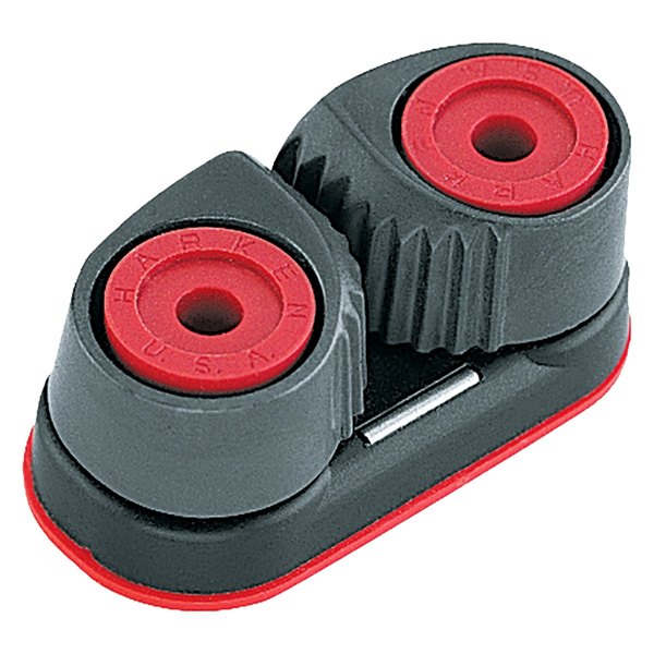 Harken® - Cam-Matic™ Black/Red Aluminum Cam Cleat for 1/4" D Ropes