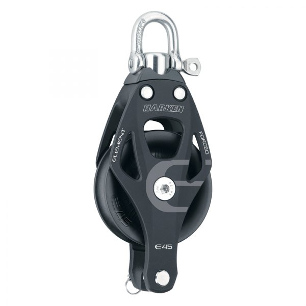 Harken® - Element Single Utility Block with Becket & Swivel Shackle for 1/2" D Lines