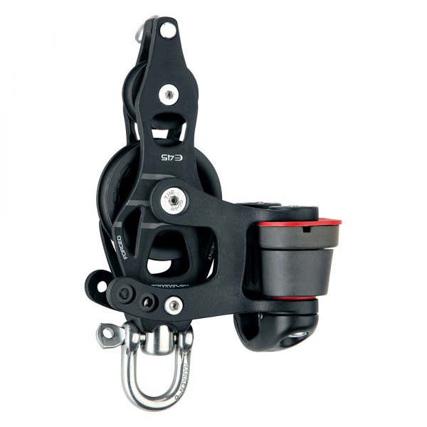 Harken® - Element Single Fiddle Block with Swivel & Cam Cleat for 5/16" D Lines