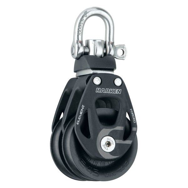Harken® - Element Double Utility Block with Swivel Shackle for 1/2" D Lines