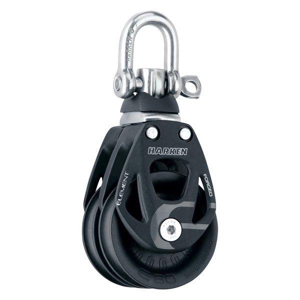 Harken® - Element Double Utility Block with Swivel Shackle for 9/16" D Lines