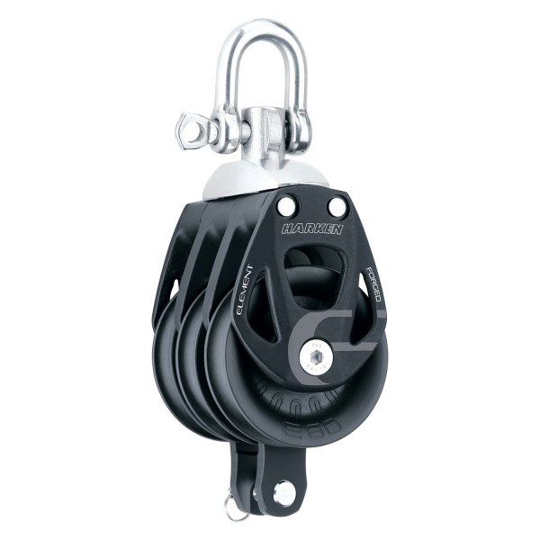 Harken® - Element Triple Utility Block with Becket & Swivel Shackle for 9/16" D Lines