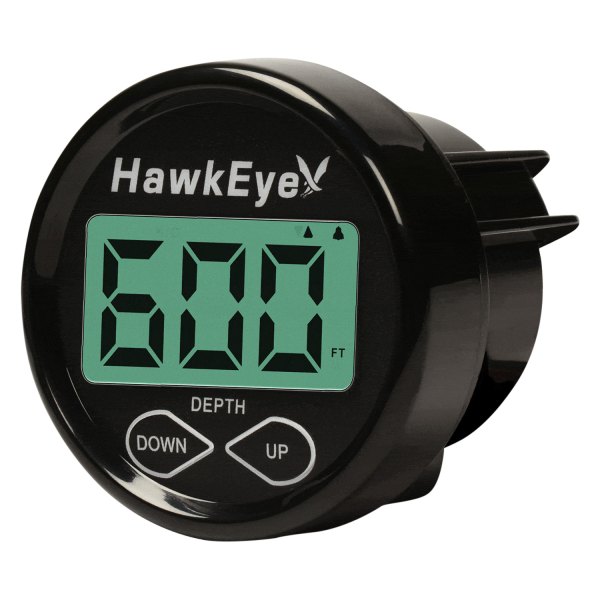 HawkEye® - DepthTrax™ 2BX 2" Depth Finder with Thru-Hull Mount Transducer