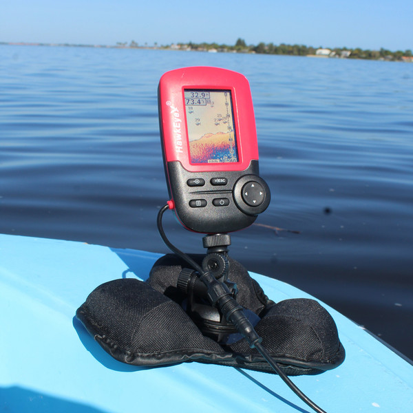 HawkEye FT1P FishTrax 1 Portable Fish Finder LCD VirtuView Display HawkEye FT1P FishTrax 1 Portable Fish Finder LCD VirtuView Display