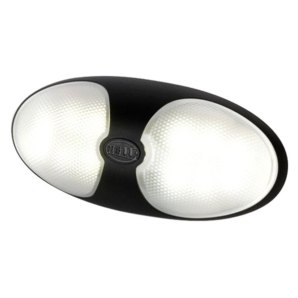 Hella Marine® - DuraLED 5.51"L x 2.56"W 12/24V DC White Surface Mount LED Courtesy Light