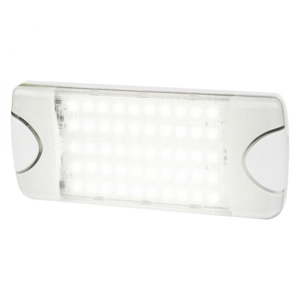 Hella Marine® - DuraLED 8.74"L x 3.78"W 12/24V DC White Surface Mount Low Profile LED Courtesy Light