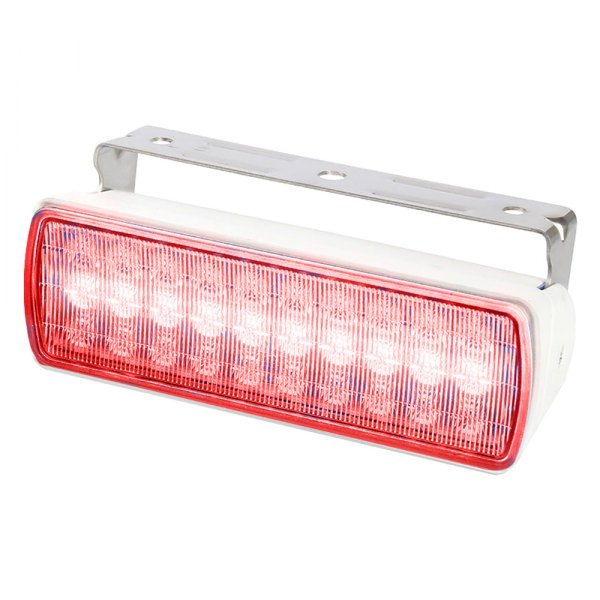 Hella Marine® - Sea Hawk-XL 750 lm 9 - 33 V DC White Housing Red/White LED Flood Light