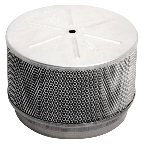 Holley® - Universal Straight Round Non-Flanged Ball Milled Top Flame Arrestor