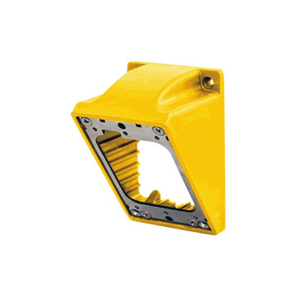 Hubbell® - 3/4" NPT Yellow Phenolic Angle Box for Adapter