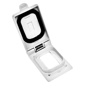 Hubbell® - GFCI White Thermoplastic Cover