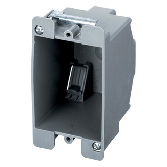 Hubbell® - Gray Thermoplastic Box with Strap for Switch & Outlet