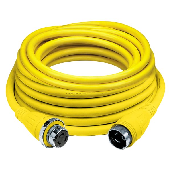 Hubbell® - 50 A 125 V 25' Yellow Power Cord