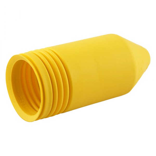 Hubbell® - IP56 Yellow Elastomer Long Boot for 125 V Galvanized Connector