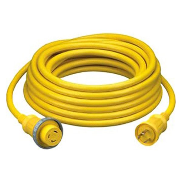 Hubbell® - 30 A 125 V 50' Yellow Twist-Lock Power Cord