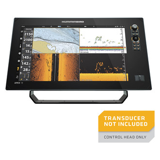 Humminbird® - Apex 19 MEGA SI+ 18.5" Fish Finder/Chartplotter