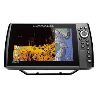 Humminbird® - Helix G4N 9 MEGA DI+ 9" Fish Finder/Chartplotter with Transducer, Basemap