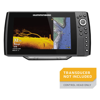 Humminbird® - Helix G4N 10 MEGA DI+ 10.1" Fish Finder/Chartplotter with Basemap w/o Transducer