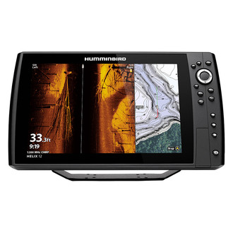 Humminbird® - Helix G4N 12 MEGA SI+ 12.1" Fish Finder/Chartplotter with Basemap w/o Transducer