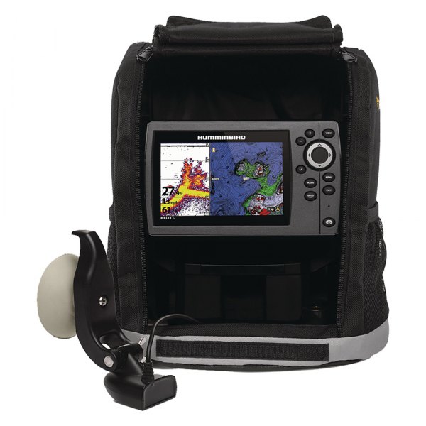 Humminbird® - Helix G3 5 GPS PT 5" Fish Finder/Chartplotter Kit with Transducer, Basemap