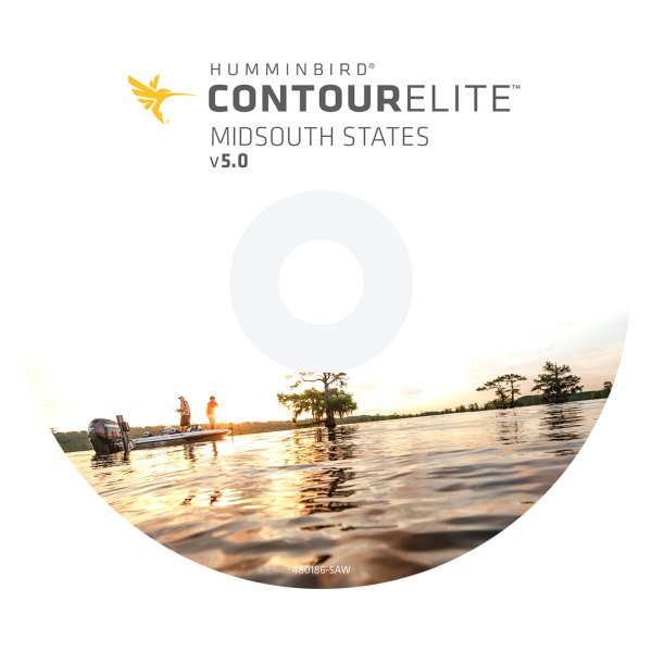 Humminbird® - Contour Elite™ Midsouth States V5 DVD Format Software