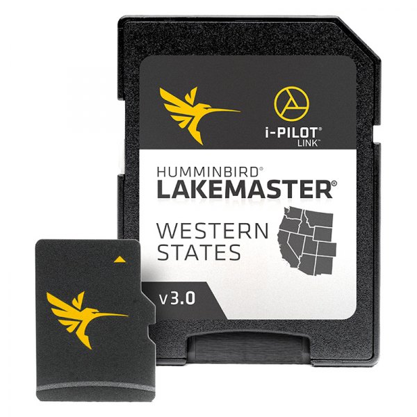 Humminbird® - LakeMaster™ US West V3 microSD Format Electronic Chart