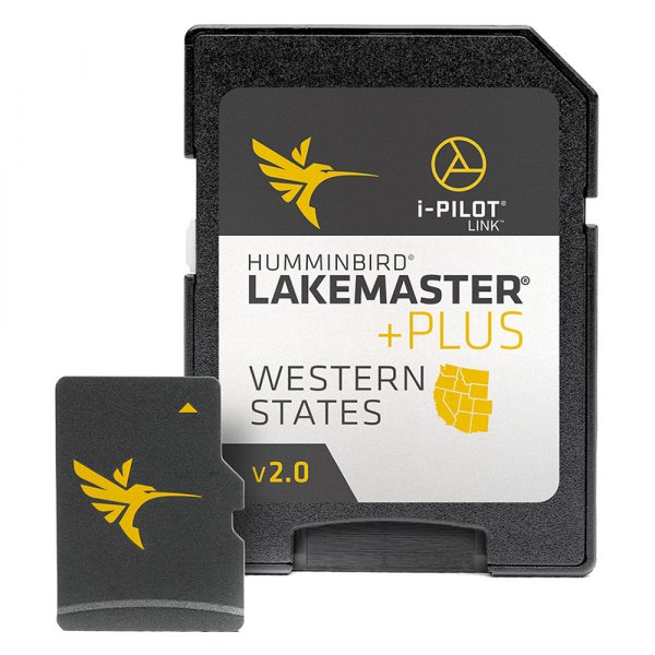 Humminbird® - LakeMaster™ Plus US West V2 microSD Format Electronic Chart