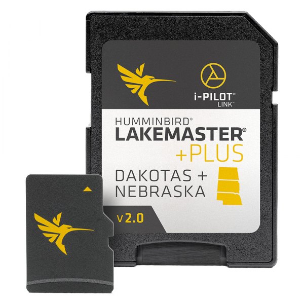 Humminbird® - LakeMaster™ Plus Dakotas-Nebraska V2 microSD Format Electronic Chart